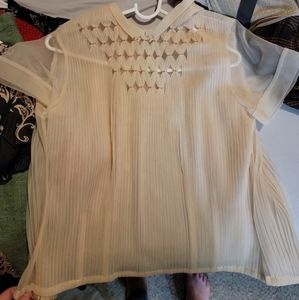Vintage Peter pan collar blouse